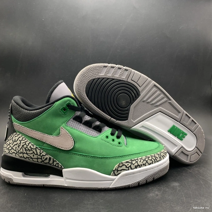 Rep TB Retro Jordan PE 3 AJ3 Ducks Air Oregon 867493 shoes Tinker 0817